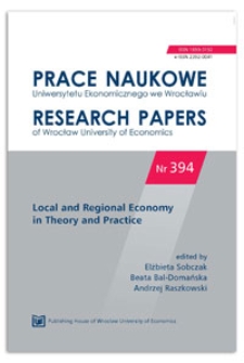 Development of infrastructure as an important factor of regions’ economy structuring