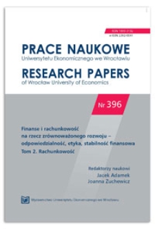 Środowiskowe informacje finansowe w raportach rocznych spółek publicznych z sektora chemicznego