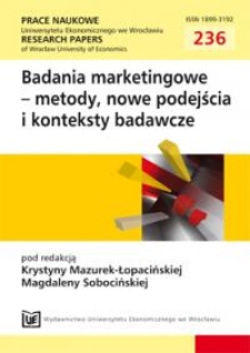 Model tematycznej hurtowni danych na potrzeby badania przebiegu i efektów kampanii e-mailingowych