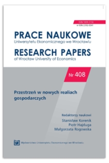 Współczesna postać przestrzeni wiejskiej pogranicza polsko-czeskiego regionu Góry Złote/Rychlebske Hory – próba oceny. Prace Naukowe Uniwersytetu Ekonomicznego we Wrocławiu = Research Papers of Wrocław University of Economics, 2015, Nr 408, s. 184-194