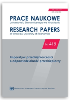 Integracja przedsiębiorczości i zarządzania strategicznego w koncepcji strategicznej przedsiębiorczości – ocena przeszłości i sugestie na przyszłość