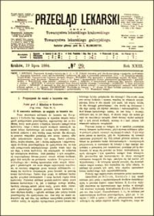 Przyczynek do nauki o leczeniu ran, Przegląd Lekarski, 1884, R. 23, nr 29, s. 393-395