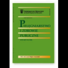 Pielęgniarstwo i Zdrowie Publiczne = Nursing and Public Health, 2015, Vol. 5, nr 4