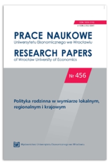 Spis treści [Prace Naukowe Uniwersytetu Ekonomicznego we Wrocławiu = Research Papers of Wrocław University of Economics, 2016, Nr 456]