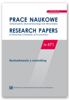 Okres spłaty należności a zyskowność spółek w latach 2002– 2009 – badanie spółek przejmujących przygotowujących się do połączenia