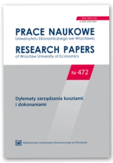 Rachunek kosztów na potrzeby zrównoważonego rozwoju w rolnictwie