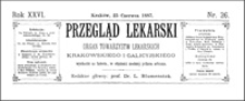 W sprawie techniki operacyjnej przy bocznej faryngotomii, Przegląd Lekarski, 1887, R. 26, nr 26, s. 351-352