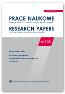 Teoremat potencjału wsparcia logistycznego procesów gospodarczych