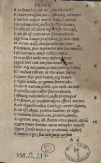 [Junii Juvenalis Aquinatis Satirae Decem et sex, ad imitationem Aldini exemplaris Emendatae [...]