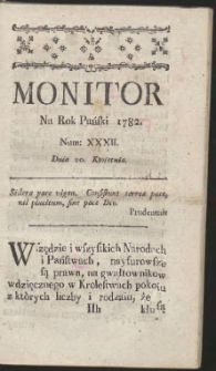 Monitor. R.1782 Nr 32