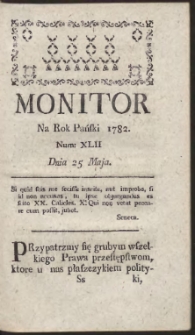 Monitor. R.1782 Nr 42