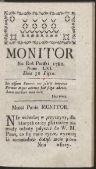Monitor. R.1782 Nr 61