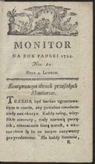 Monitor. R.1784 Nr 10