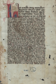 Historia belli urbis Troyane generosi domini Johannis heredis in Melsthin etc. scripta manu cuiusdam Vincencii de Kiskowo et finita in Melsthin [....] anno domini 1450 [...] oraz Historia Alexandri [Magni]