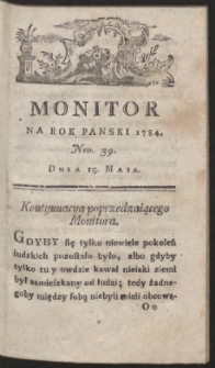 Monitor. R.1784 Nr 39