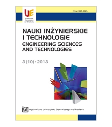 Spis treści [Nauki Inżynierskie i Technologie = Engineering Sciences and Technologies, 2013, Nr 3 (10)]