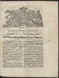 Gazeta Warszawska. R.1781 Nr 10
