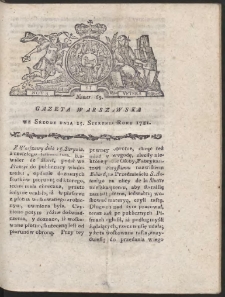 Gazeta Warszawska. R.1781 Nr 65