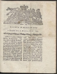 Gazeta Warszawska. R.1781 Nr 98