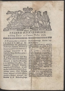Gazeta Warszawska. R.1782 Nr 50