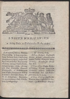 Gazeta Warszawska. R.1782 Nr 82