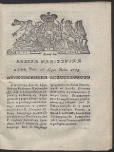 Gazeta Warszawska. R.1783 Nr 60