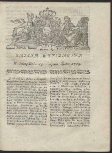Gazeta Warszawska. R.1784 Nr 65