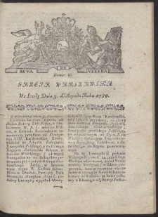 Gazeta Warszawska. R.1784 Nr 88