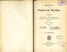 Der preussische Physikus : Anleitung zum Physikatsexamen, zur Geschäftsführung der Medizinalbeamten und zur Sachverständigen-Thätigkeit der Aerzte. Bd. 2, Gerichtliche Medizin. - 3. Aufl.