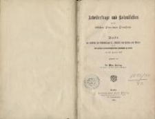 Arbeiterfrage und Kolonisation in den östlichen Provinzen Preußens : Rede zur Vorfeier des Geburtstages Sr. Majestät des Kaisers und Königs in der Königlichen Landwirtschaftlichen Hochschule zu Berlin am 26. Januar 1892