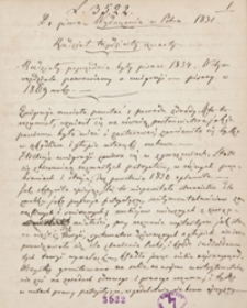 Do pisma: Wydarzenia w Polsce 1831