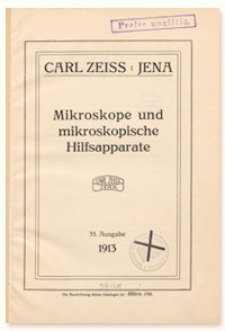 Mikroskope und mikroskopische Hilfsapparate