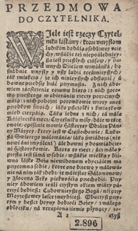 Historya o obrazie Panny Maryey w Częstochowie [...] O cudach ktore Pan Bog przy obrazie Panny Maryey [...] do tych czasow sprawować raczy. Częsc wtora