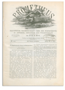 Prometheus : Illustrirte Wochenschrift über die Fortschritte in Gewerbe, Industrie und Wissenschaft. 3. Jahrgang, 1892, Nr 154