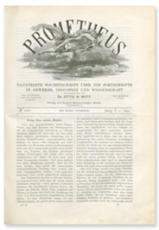 Prometheus : Illustrirte Wochenschrift über die Fortschritte in Gewerbe, Industrie und Wissenschaft. 5. Jahrgang, 1894, Nr 226