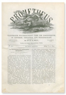 Prometheus : Illustrirte Wochenschrift über die Fortschritte in Gewerbe, Industrie und Wissenschaft. 5. Jahrgang, 1894, Nr 247