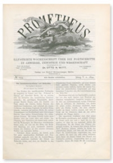 Prometheus : Illustrirte Wochenschrift über die Fortschritte in Gewerbe, Industrie und Wissenschaft. 5. Jahrgang, 1894, Nr 254