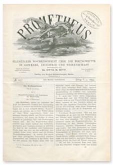 Prometheus : Illustrirte Wochenschrift über die Fortschritte in Gewerbe, Industrie und Wissenschaft. 5. Jahrgang, 1894, Nr 257