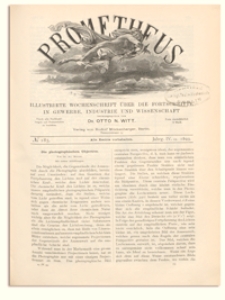 Prometheus : Illustrirte Wochenschrift über die Fortschritte in Gewerbe, Industrie und Wissenschaft. 4. Jahrgang, 1893, Nr 185